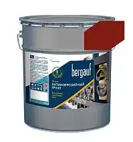 ГФ-021, 6 кг, Антикоррозийный грунт для наружных и внутренних работ, красно-коричневый, Bergauf